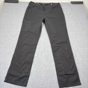 NWT Ariat Men's 34x34 Work Rebar M4 Pants Relaxed Straight Grey 7 Pocket